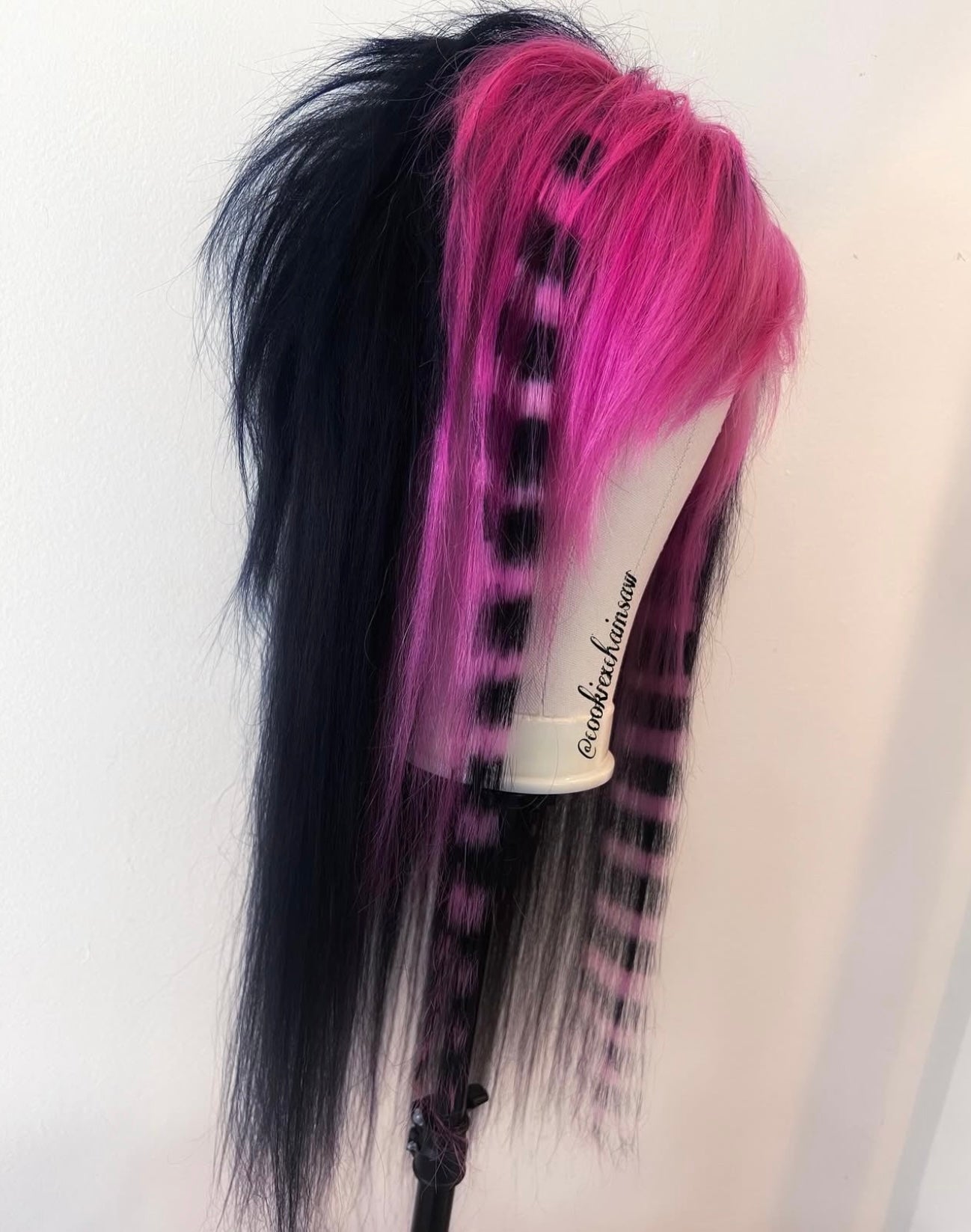 pink & black