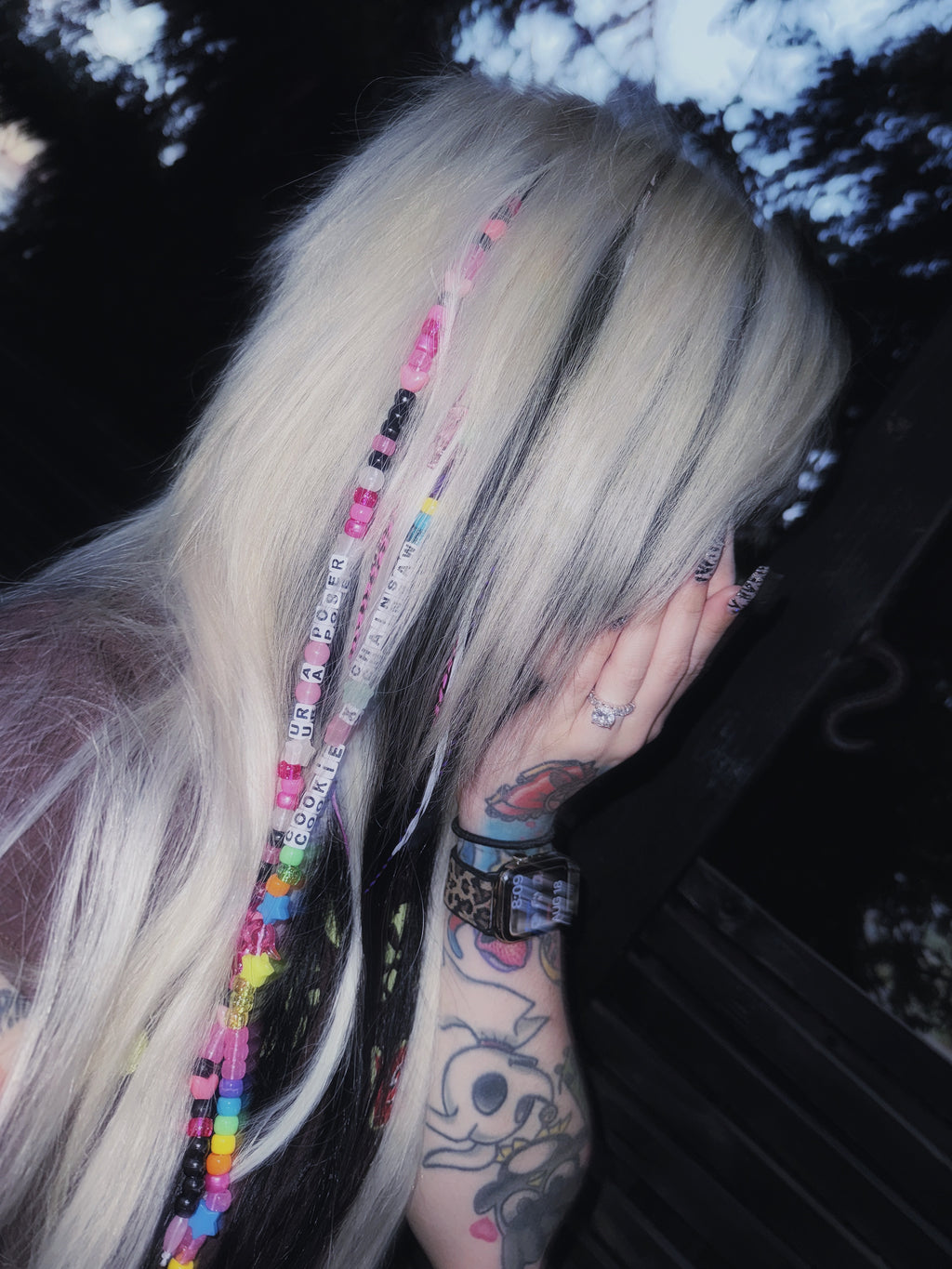 2 PACK kandi clip ins