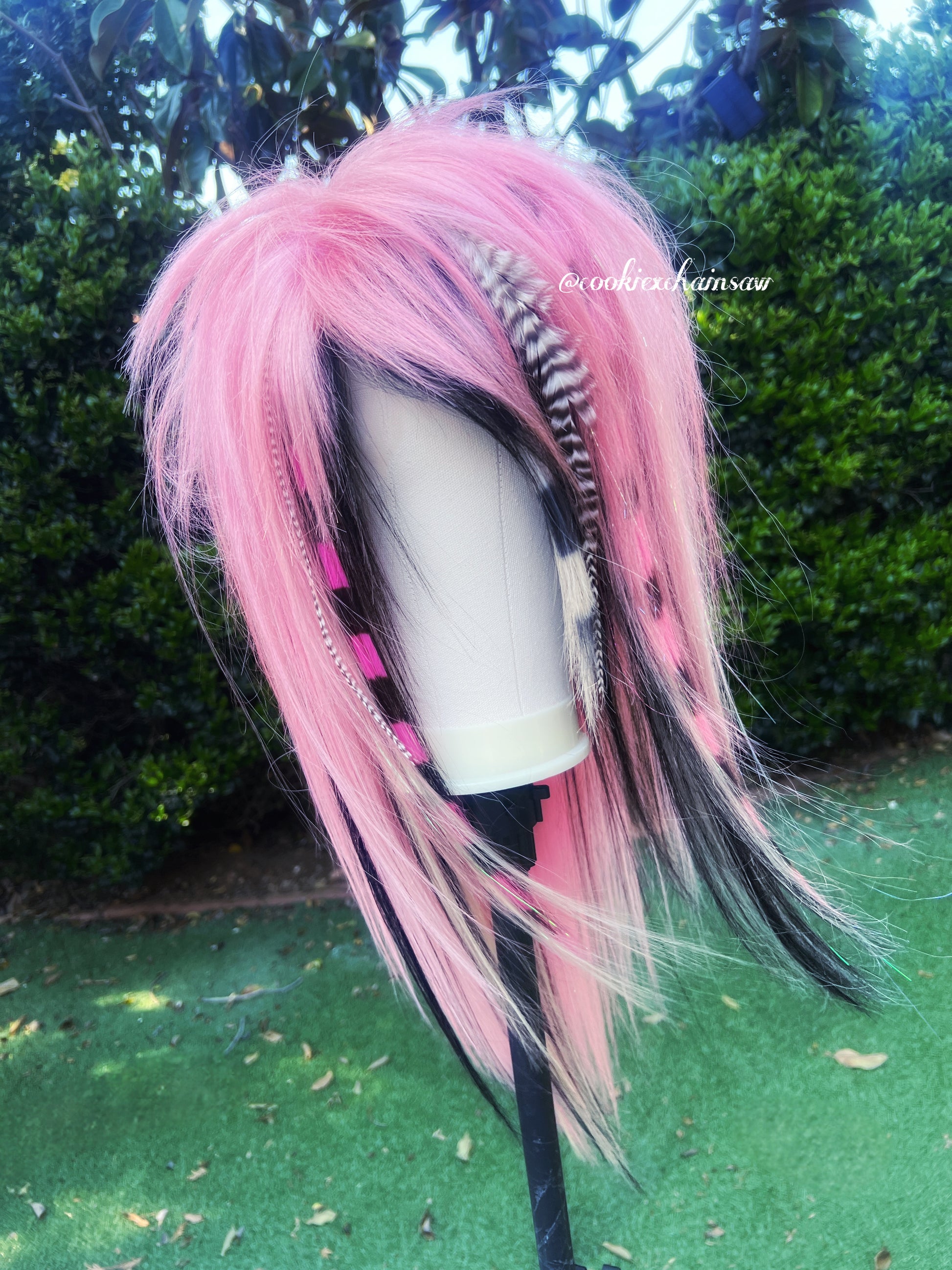 pink peacock