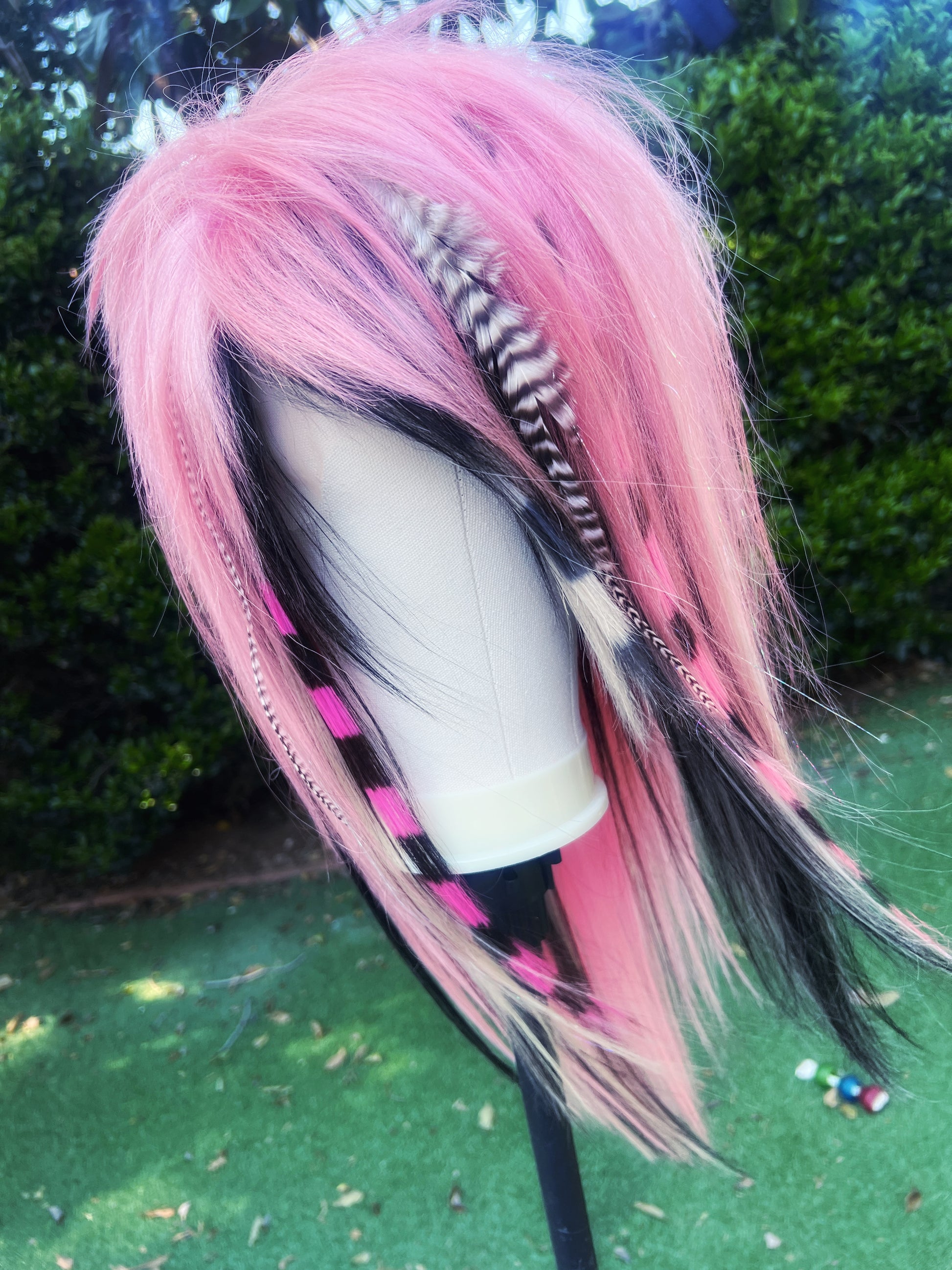 pink peacock