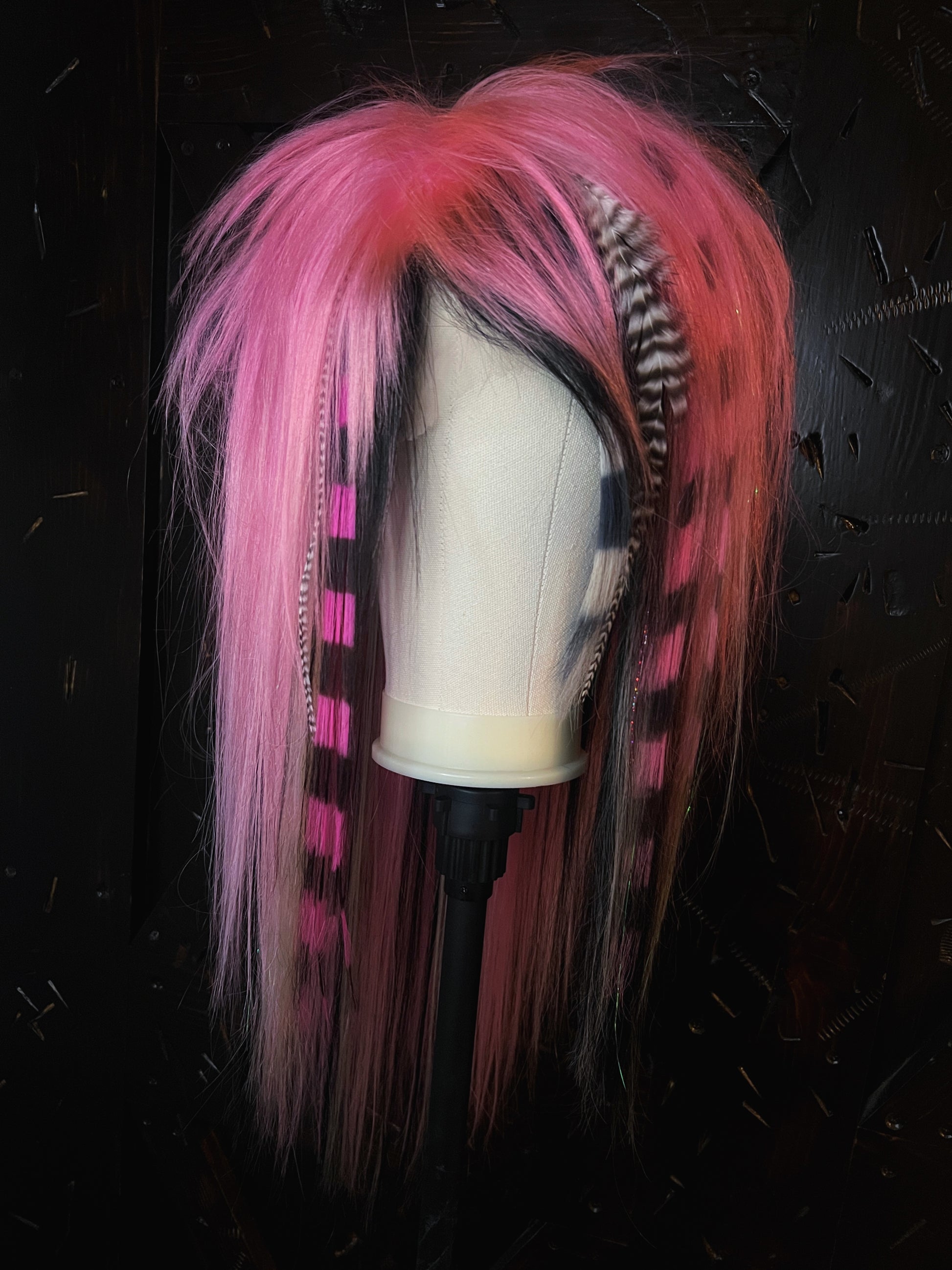 pink peacock