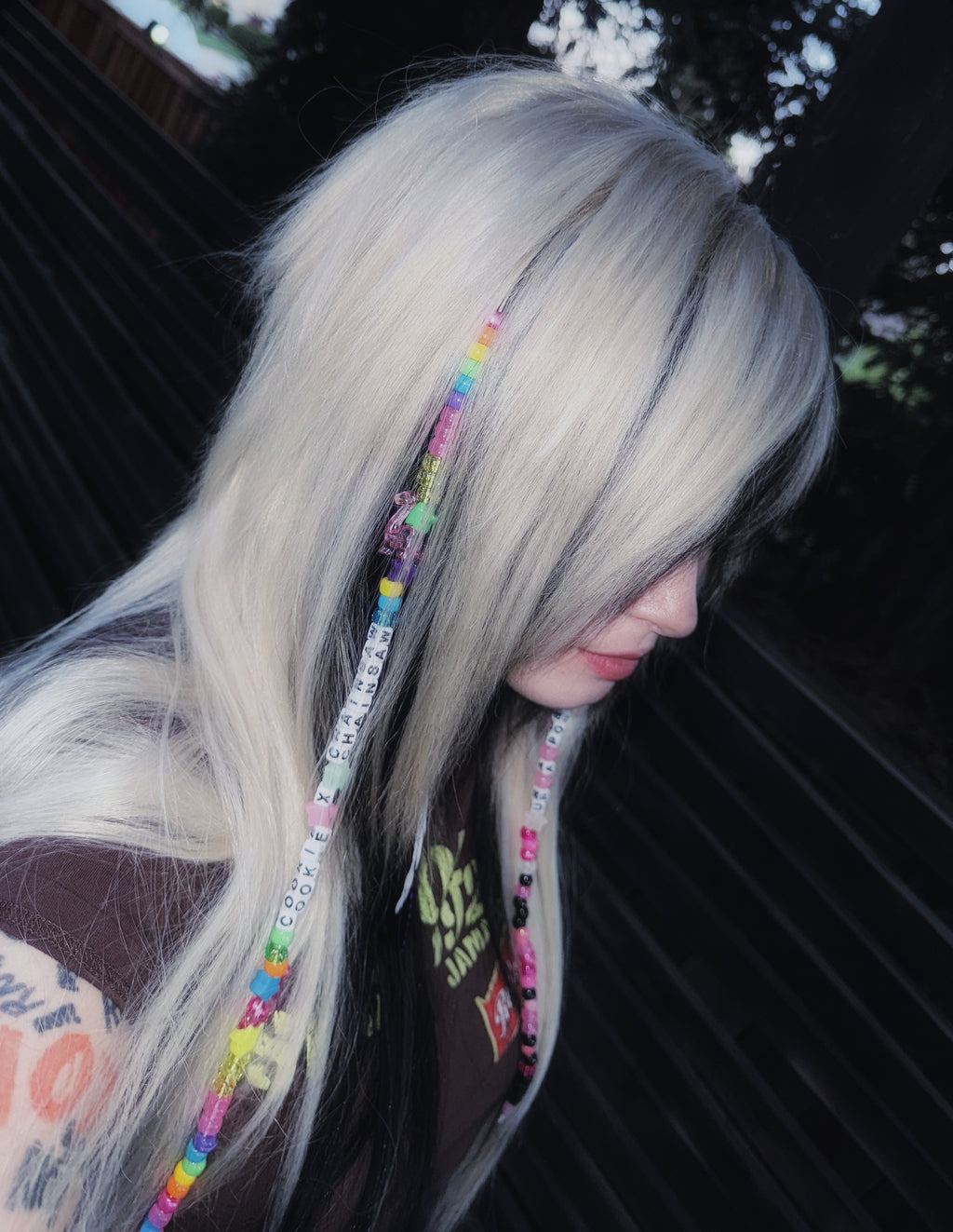 2 PACK kandi clip ins